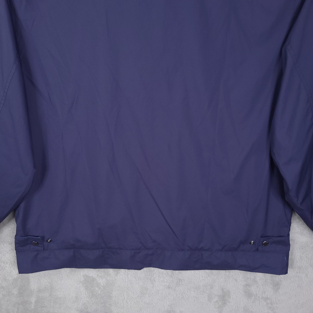 Peter Millar Windbreaker Jacket Mens XXL Navy Blue MC0Z115 Full Zip Lightweight - Picture 9 of 13